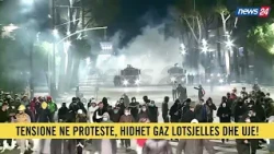 “Dorëheqje, dorëheqje!”/ Protestuesit sërish zotërojnë Bulevardin “Dëshmorët e Kombit”