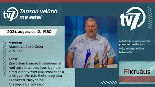 Aktuális - Nagyhajós Országos Bajnokság -  2026.08.12.