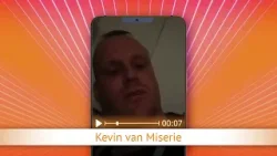 TV Oranje app videoboodschap - Kevin van Miserie