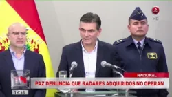 Radares comprados hace una década, nunca operaron en el país Radares comprados hace una década, nunca operaron en el país