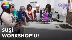 Gelinler rekor uzunlukta suşi yaptı! | Gelin Evi 1652. Bölüm