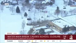 Meadow Point Elementary School closes Monday due to water main break