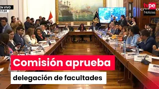Constitution Committee approves bill for legislative powers on security and El Niño