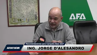 Marcos Juárez: Corn planting recommendations for the region