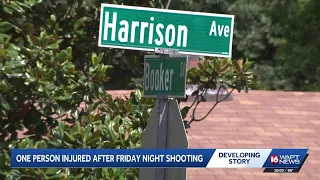 One person injured in West Booker Street shooting