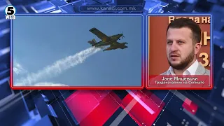 Под контрола е пожарот во Сопиште: Направен е коридор за спас на шумата на Водно