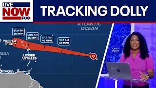 Tropical Storm Dolly downgraded to 'open tropical wave'