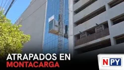 Personas atrapadas en montacargas en Encarnación