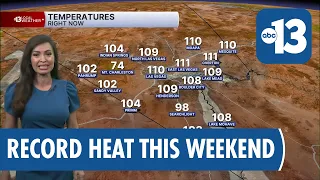 Extreme Heat Warning Continues Across Southern Nevada This Weekend