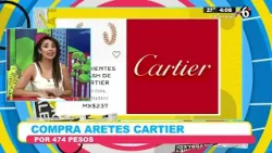 Compra aretes Cartier por $474 pesos y se vuelve viral | La Bola del 6