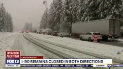 Снег и гололед затруднят передвижение по штату Вашингтон в субботу | FOX 13 Сиэтл