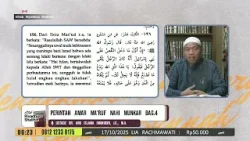 Salinan dari Ustadz DR. Abu Islama Imanudin, Lc., M.A. - Bahjatun Nadzirin Syarah Riyaadhus Shalihin