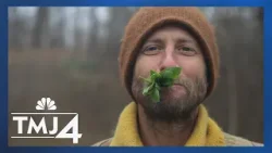 Он собирает все необходимые продукты питания самостоятельно в течение целого года.