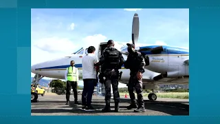 President de la Espriella provided details on the transfer of crime bosses to various prisons acr...