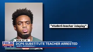 Substitute teacher who worked at DCPS school arrested