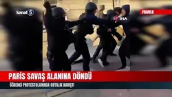 Paris Turns Into a Battlefield! Chaos Erupts in Student Protests