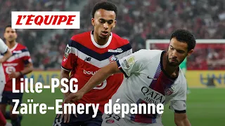 PSG: Why did Zaïre-Emery play left-back against Lille?