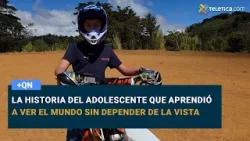 La historia del adolescente que aprendió a ver el mundo sin depender de la vista