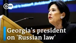 Why Georgia's 'foreign agent' law could dash the country's hopes of joining the EU | DW News