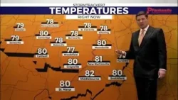 Отслеживание осадков в среду.