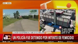 Police officer arrested for dragging his partner on the ground and firing his weapon into the floor