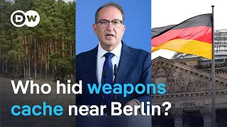 Berlin forest weapons cache fuels suspicions of Russian covert activity | DW News