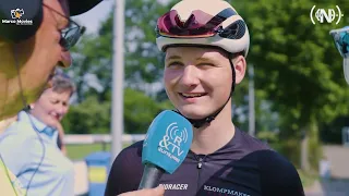 Benjamin en Esther fietsen op eigen initiatief om geld op te halen voor het goede doel