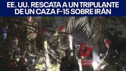 EE. UU. rescata a un tripulante de un caza F-15 sobre Irán. | FOX 7 Español