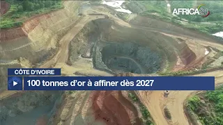 Côte d'Ivoire : 100 tonnes d’or à affiner dès 2027