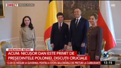 Nicușor Dan este primit de președintele Poloniei, discuții cruciale