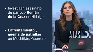 Episcopado pide justicia por el asesinato de párroco en Hidalgo | A Las Tres: 17 de septiembre 2026