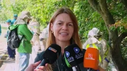 Three critical points of the Aburrá River undergo coordinated cleanup and recovery operation