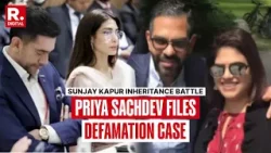 Sunjay Kapur Inheritance Row:Priya Sachdeva Files Rs 20 Crore Defamation Suit Against Mandhira Kapur