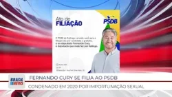 FERNANDO CURY SE FILIA AO PSDB CONDENADO EM 2020 POR IMPORTUNAÇÃO SEXUAL