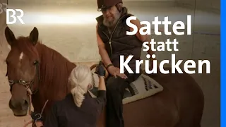 Mein Pferd, der Therapeut: Sattel statt Krücken | BR