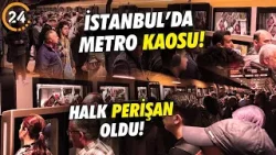 İstanbullular Perişan Oldu! Kentte Metro Kaosu Sürüyor! Sorun Hala Çözülemedi!