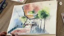 L'art de l'aquarelle avec André-Pierre Perraud