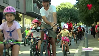 Èxit de participació a la Pedalada Popular, dins la Setmana Europea de la Mobilitat Sostenible