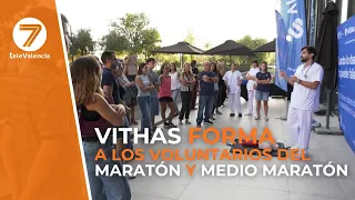 Vithas Valencia Turia trains Marathon and Half Marathon volunteers in CPR techniques