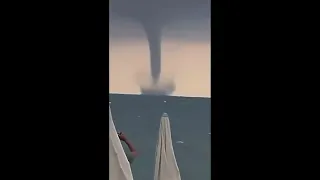 Υδροστρόβιλος στη Λεμεσό