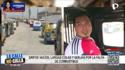 Se reportan grifos vacíos por la falta de combustible