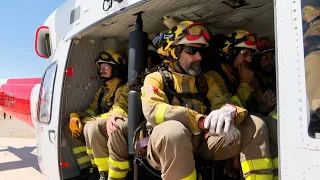 How Madrid's Helitransported Brigades Work: Ready to Respond to a Fire in 5 Minutes