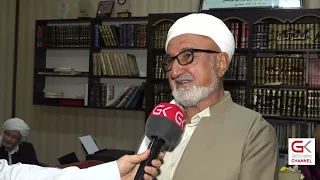 قوباد تاڵەبانی پیرۆزبایی لە یەكێتیی زانایانی ئایینیی ئیسلامیی كوردستان كرد