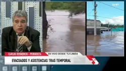 CARLOS ROSNERCKI- PERIODISTA TUCUMÁN - EVACUADOS Y ASISTENCIAS TRAS TEMPORAL - Buen Dia 17 03 26