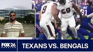 Houston Texans set to play Bengals