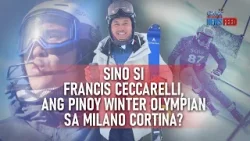 Sino si Francis Ceccarelli, ang Pinoy Winter Olympian sa Milano Cortina? | GMA Integrated Newsfeed