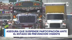 Federación de buses extraurbanos descarta participar en protesta del lunes 23