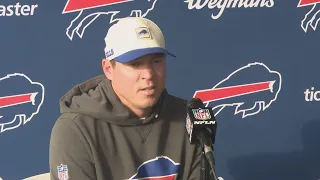 Buffalo Bills Defensive Coordinator Jim Leonhard press conference