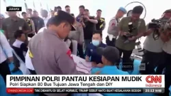 Pimpinan Polri Pantau Langsung Kesiapan Arus Mudik