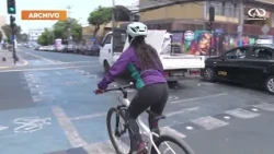 North Antofagasta bike lanes remain dirty after storm system